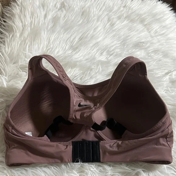 Nike Alpha Women's High-Support Padded Keyhole Women's Bra Sports Bra Size M - Picture 4 of 8